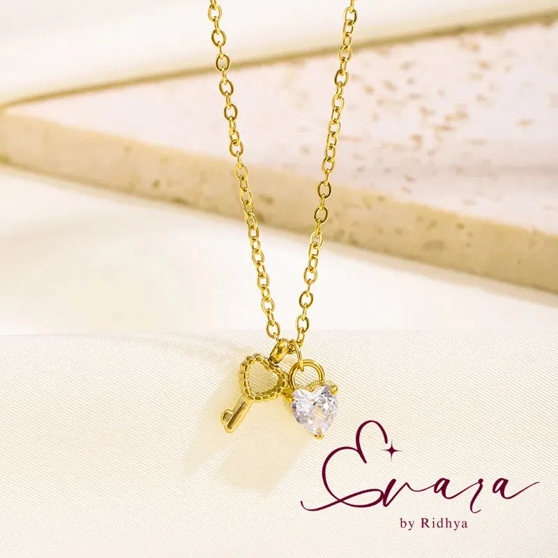 Heart Unlock Necklace