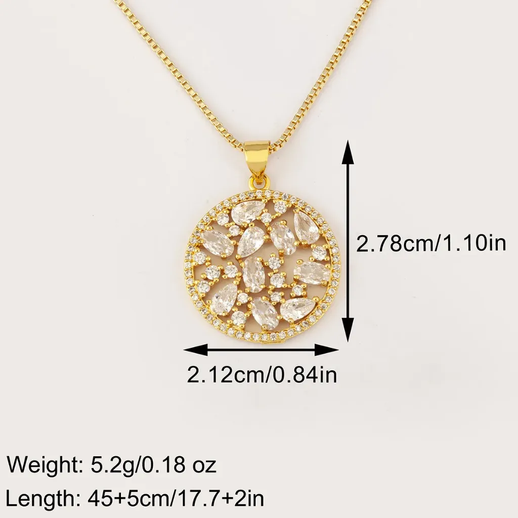 Crystal Blossom Pendant