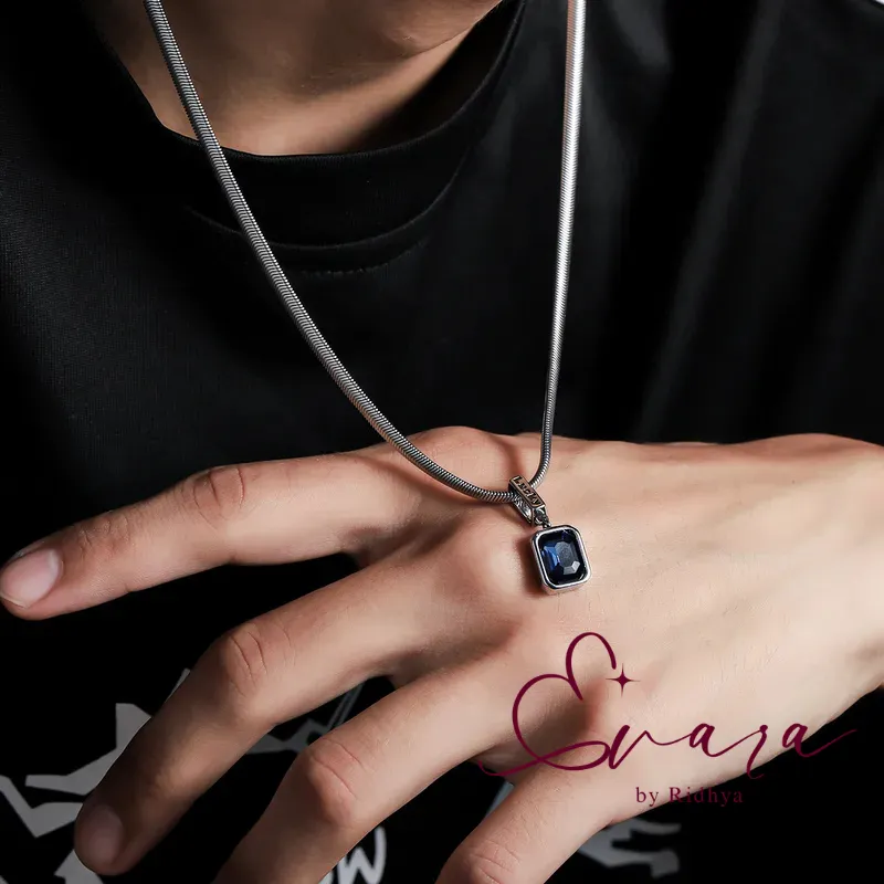 Titan Blue Necklace