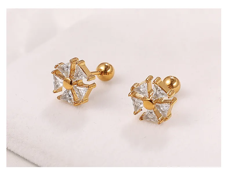 Starlight Petal Studs