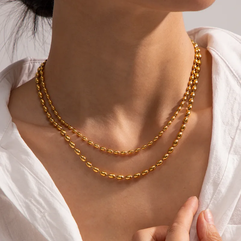 Golden  Layered Necklace