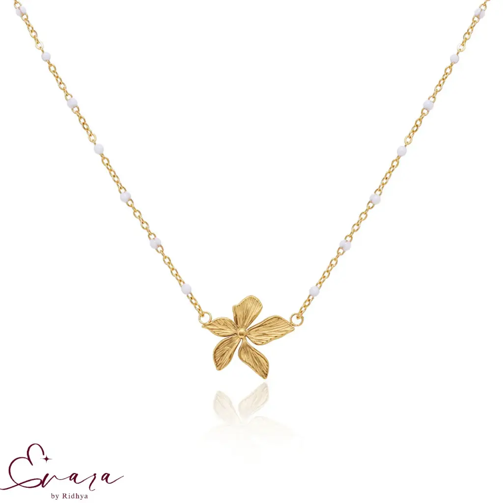 Golden Blossom Necklace