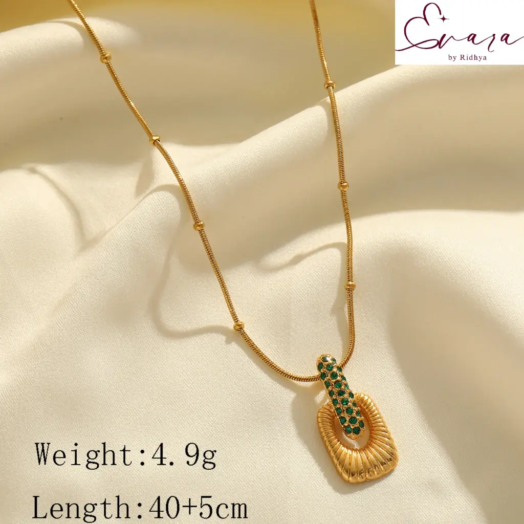 Golden Silhouette Necklace