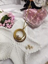 Aurora Circle Pendant & Studs