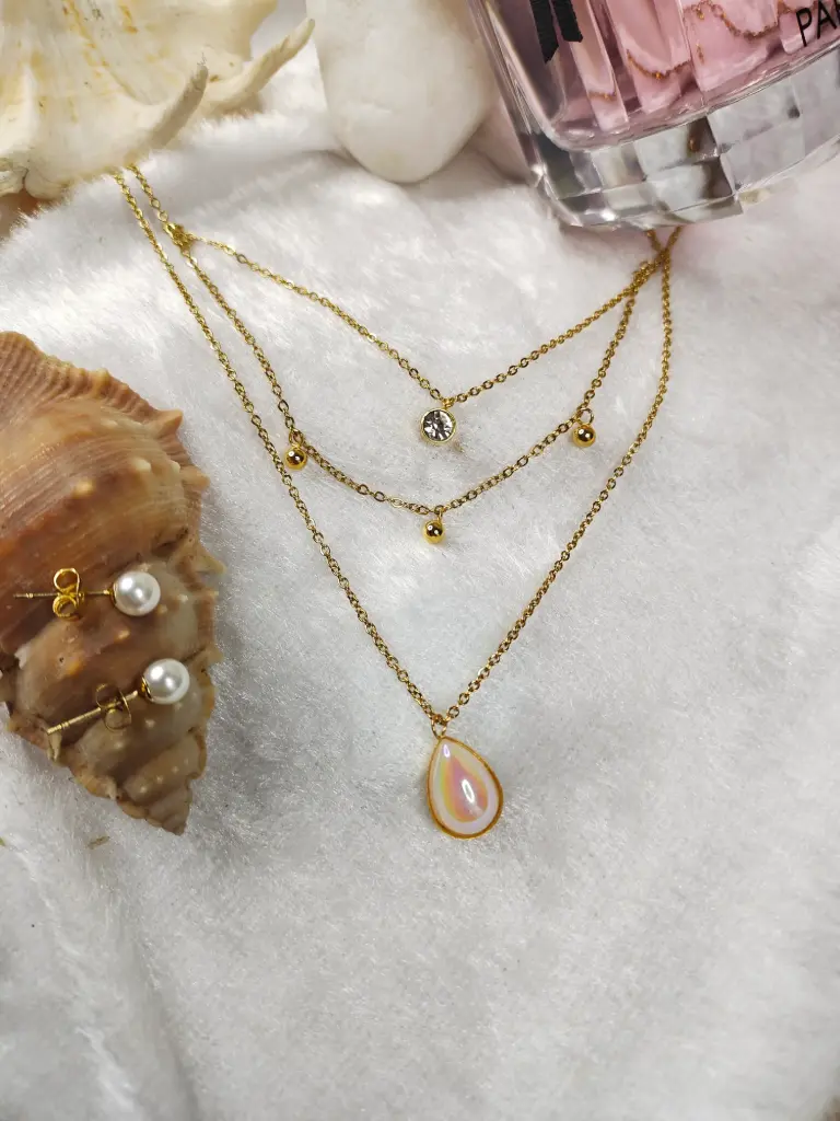 Golden Dewdrop Trio Set