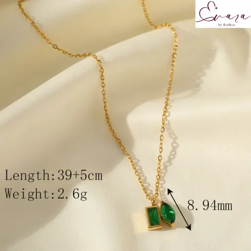 Green Gem Necklace